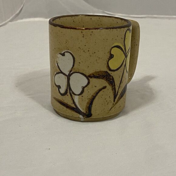 lot of 4 vintage pottery mugs a Hall 1789 made is USA unmarked Japan retro kitch - Picture 6 of 15